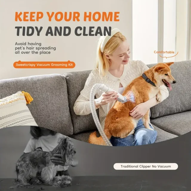 Pet Grooming Vacuum Kit 5 in 1 - Image 5